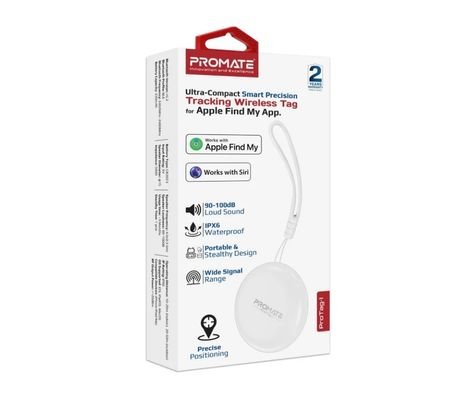PROMATE PROTAG-1 WHITE TAG LOCALIZADOR IOS