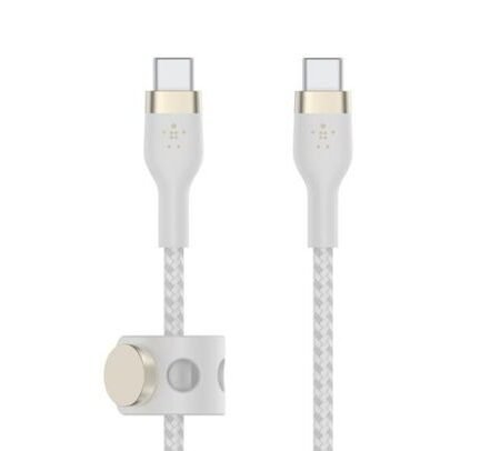 BELKIN CAB011BT2MWH CABLE USB-C A USB-C BOOSTCHARGE PRO FLEX BLANCO 2M