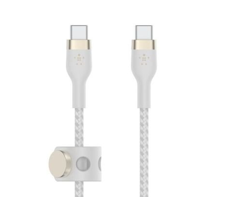 BELKIN CAB011BT2MWH CABLE USB-C A USB-C BOOSTCHARGE PRO FLEX BLANCO 2M