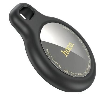 HOCO E91B TIGER TAG LOCALIZADOR C/HOLDER BLACK ADHESIVO IOS (O)