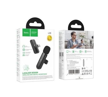 HOCO L20 FAIR MICROFONO INALAMBRICO USB-C