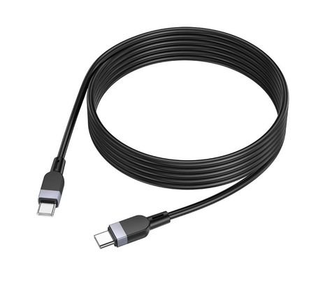 HOCO X109 ENERGY 60W SILICONE CABLE USB-C A USB-C 2M BLACK