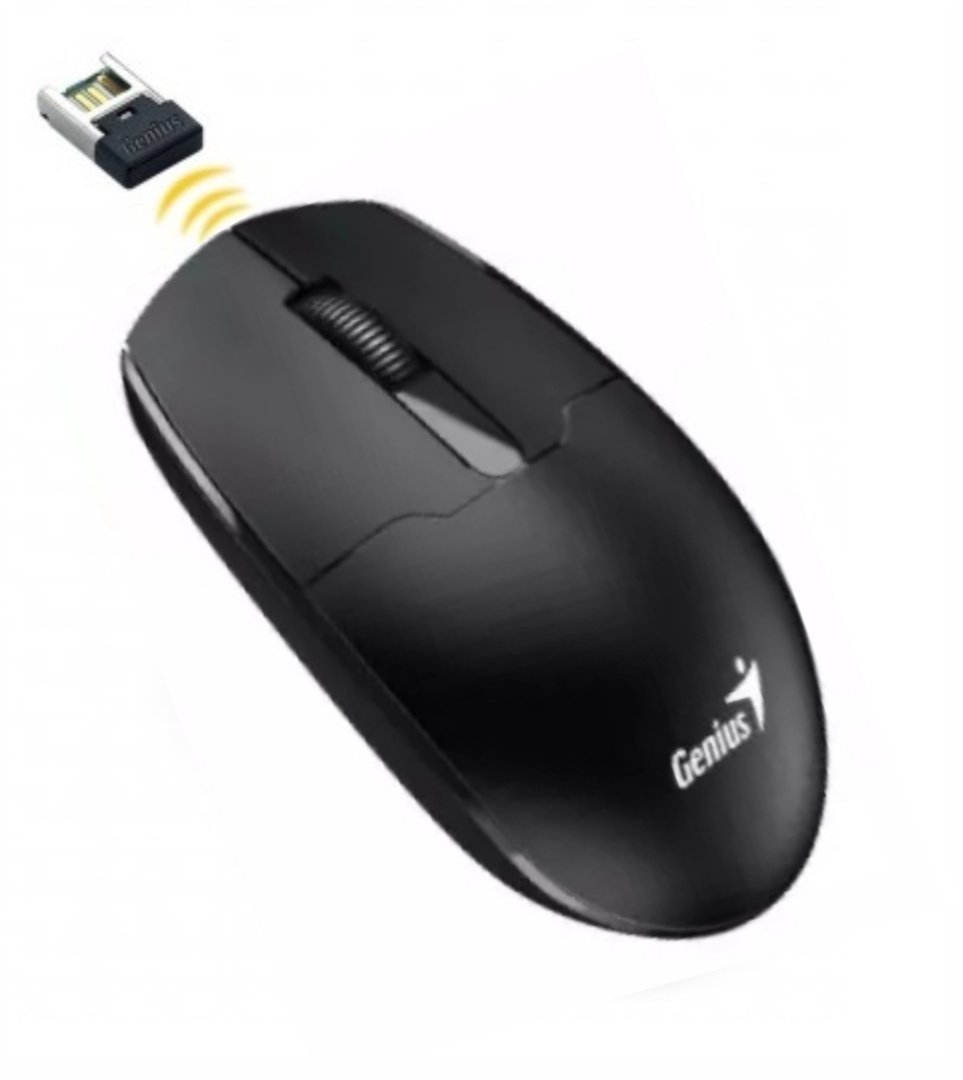 Mouse Genius NX-7000SE Inalámbrico Óptico Negro