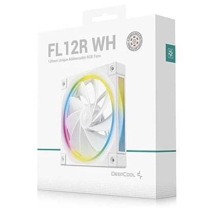 Fan Cooler DeepCool FL12R 120mm ARGB Blanco