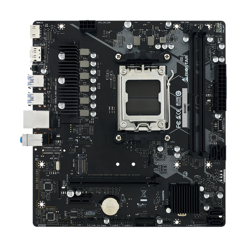Motherboard BioStar B650MT AM5 DDR5 Micro-ATX