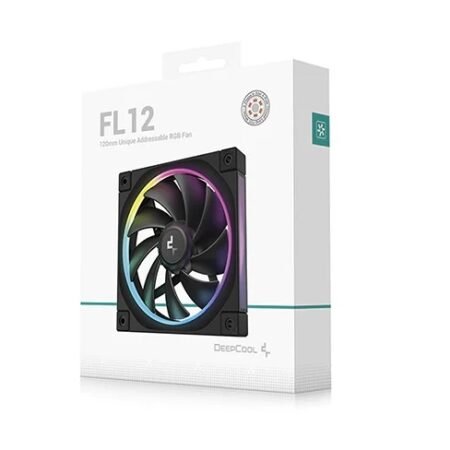 Fan Cooler DeepCool FL12 120mm ARGB Negro