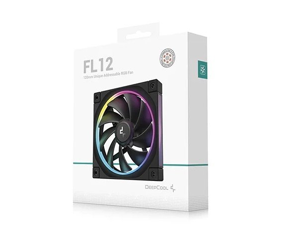 Fan Cooler DeepCool FL12 120mm ARGB Negro