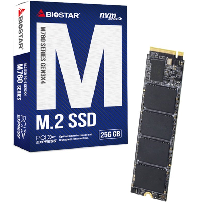 Disco SSD Biostar M760 256GB M.2 PCIe Gen3x4