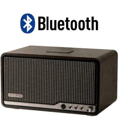 Parlante Edifier S300 negro nogal bluetooth