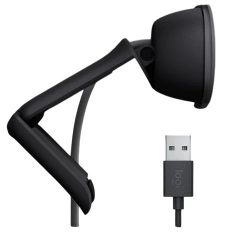 Webcam Logitech Brio 100 Full HD 1080p Negra