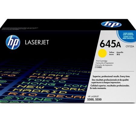 HP TONER C9732A AMARILLO LJ 5500/5550 12.000 COPIAS CP