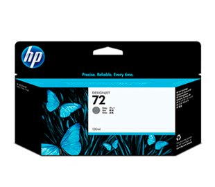 HP C9374A (72) GRIS T610/1100/1300/2300/770/795/790 130ML UK