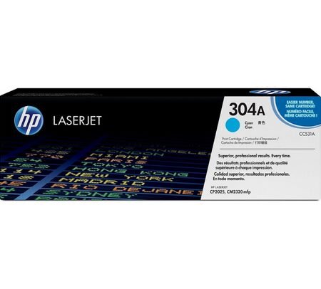 HP TONER CC531A 304A CYAN 2020/2025/2030/2320 DN 2.800 CPS CP