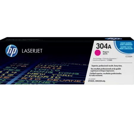 HP TONER CC533A 304A MAGENTA 2020/2025/2030/2320 DN 2800 CPS CP