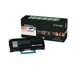 LEXMARK TONER E260A11L NEGRO E260/E360/E460/X466 3.500 COPIAS CP