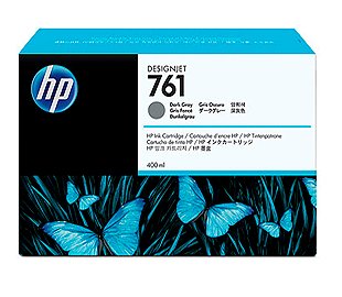 HP CM996A (761) GRIS OSCURO T7100/7200 400ML UK CP