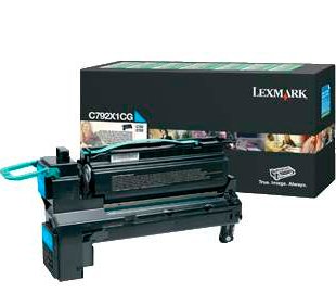 LEXMARK TONER C792X1CG CYAN C792/X792 20.000 COPIAS CP