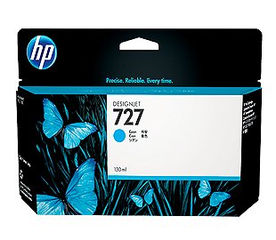 HP B3P19A 727 CYAN 130ML T920/930/1500/1530/2500/2530 UK CP