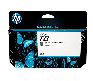 HP B3P22A 727 NEGRO MATE 130ML T920/930/1500/1530/2500 UK CP