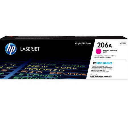 HP TONER W2113A 206 MAGENTA M255/283 1.250 COPIAS CP