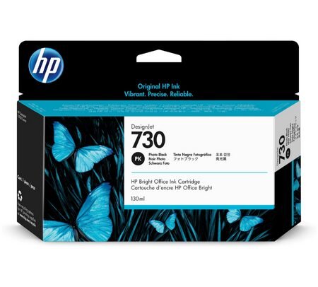 HP P2V67A (730)NEGRO FOTOGRAFICO 130ML T1600/1700/2600 UK CP