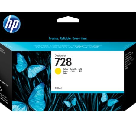 HP F9J65A 728 AMARILLO 130ML T730/830 UK CP
