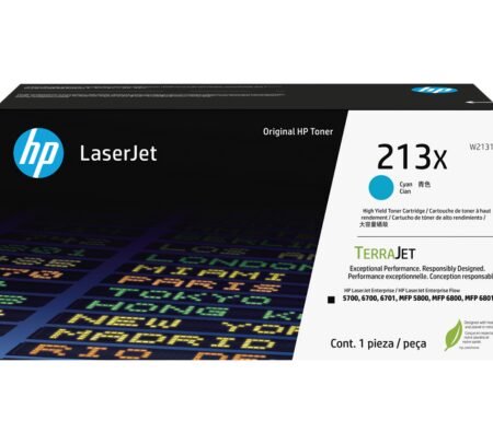HP TONER W2131X 213X CYAN 5700/5800/6700/6800 6.000 CPS CP (B)
