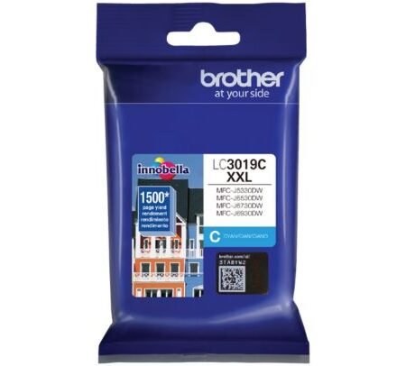 BROTHER LC3019C CYAN MFC-J5330/6530/6730/6930 1.500 COPIAS