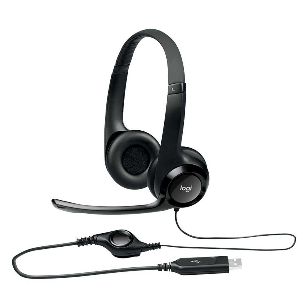 Audífono Logitech H390 USB con Micrófono
