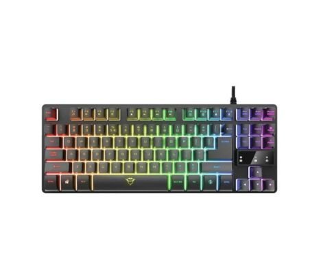 TRUST 25888 TECLADO GXT833 THADO GAMING ILUMINADO TKL ESP