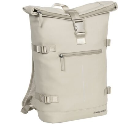 NEW REBELS 51.130606 MOCHILA WILLIAM RIVERSIDE 19L 15.6" BEIGE