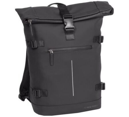 NEW REBELS 51.130600 MOCHILA WILLIAM RIVERSIDE 19L 15.6" BLACK