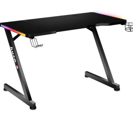 HUZARO HZ-HERO 2.5 MESA/ESCRITORIO GAMING RGB C/LUCES BLACK