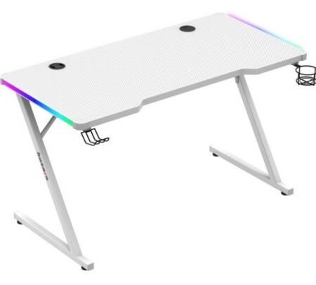 HUZARO HZ-HERO 2.5 MESA/ESCRITORIO GAMING RGB C/LUCES WHITE