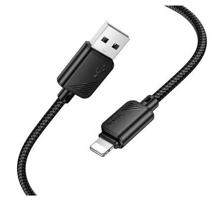 HOCO X113 BENEFICIO PD 27W FAST CHARGE WHITE CABLE USB-A LIGHTNING 1.0M