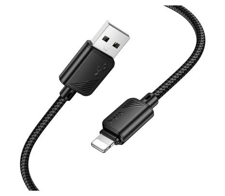 HOCO X113 BENEFICIO PD 27W FAST CHARGE WHITE CABLE USB-A LIGHTNING 1.0M