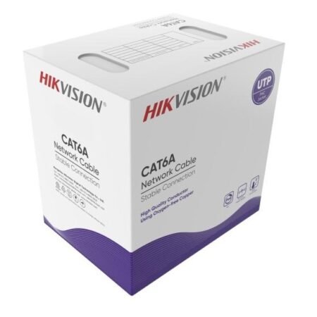 Cable UTP Hikvision Cat.6A 100% Cobre 305m 0.56mm