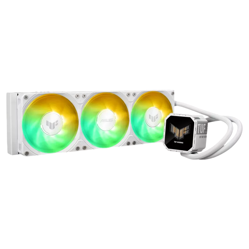 Cooler Liquido Asus TUF Gaming LC III 360 ARGB LCD blanco