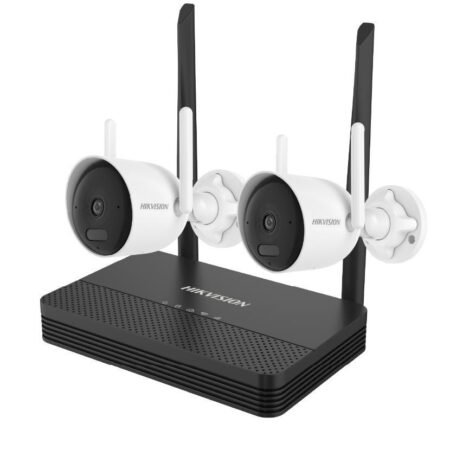 Kit Wi-Fi Hikvision EasyLink 2 cámaras 4MP de exterior con NVS
