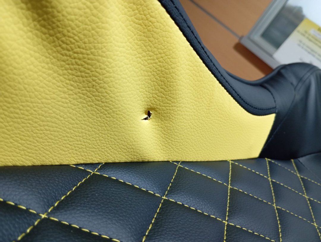 Silla Gamer X-lizzard Negro/amarillo (con detalles)