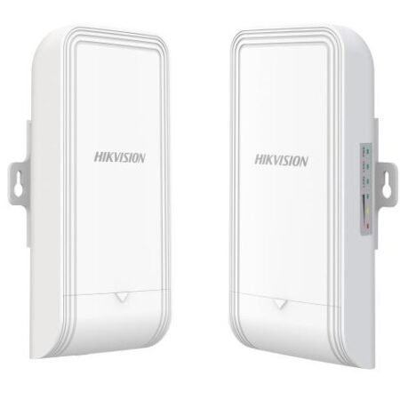 Bridge Hikvision inalambrico 2.4GHz exterior 1Km (kit x 2)