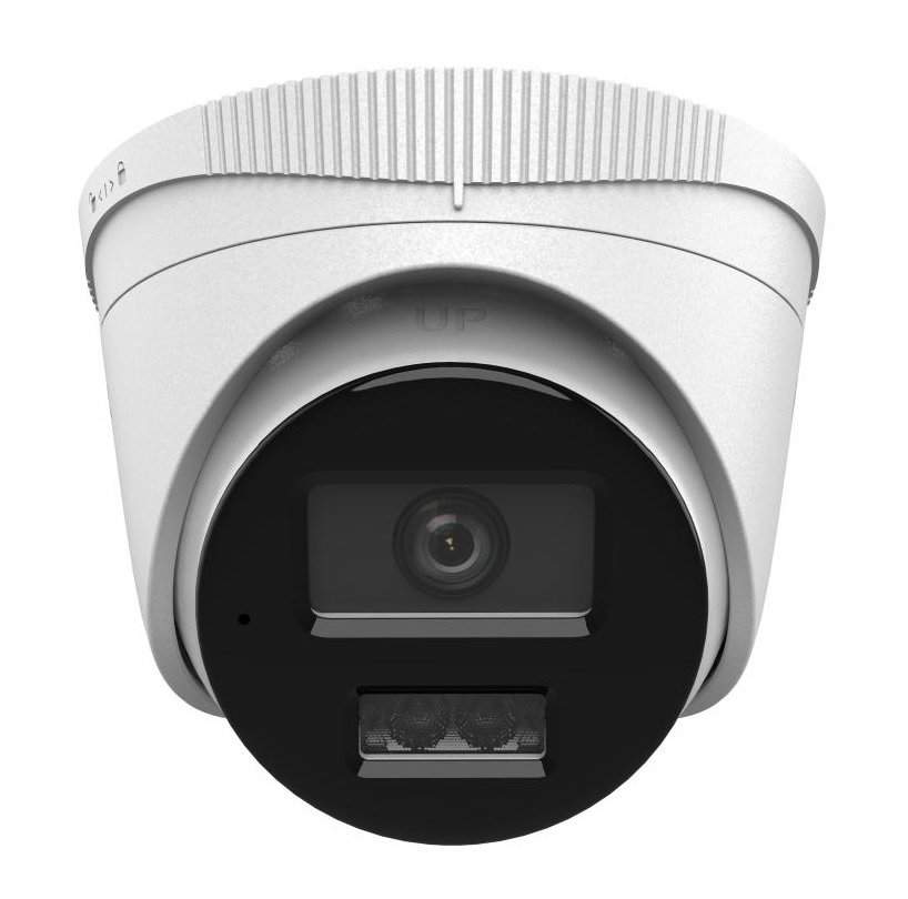 Cámara HiLook IPC-T240HA-LU 4MP Domo Hybrid Light Exterior