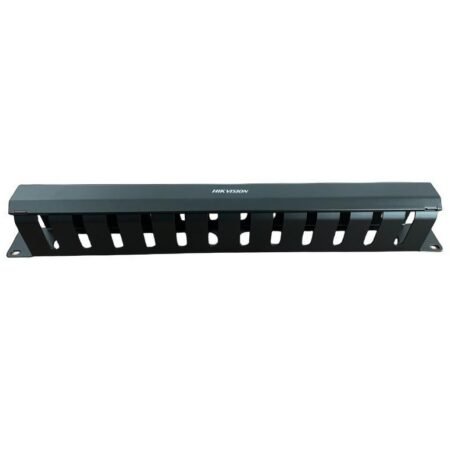Organizador de Cables Hikvision 1U 12 Ranuras Metálico