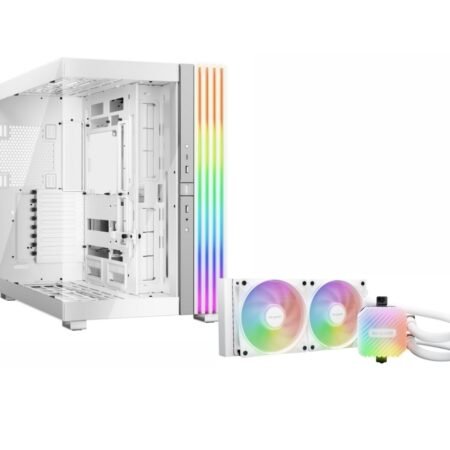 Kit PC be quiet! Light Base 900 DX Blanco y Water Cooler Light Loop 240mm