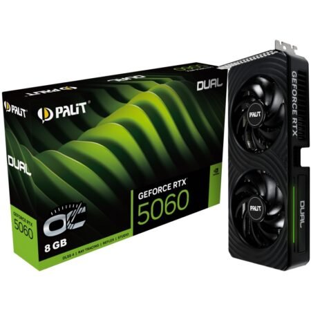 Tarjeta de Video Palit RTX 5060 Dual OC 8GB GDDR7