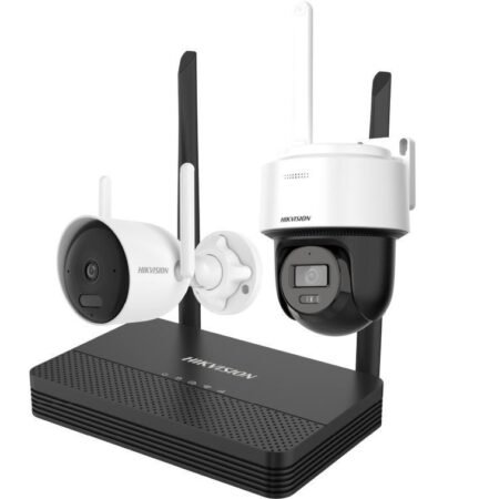 Kit Hikvision NVS Wifi + 2 camaras 4MP exterior