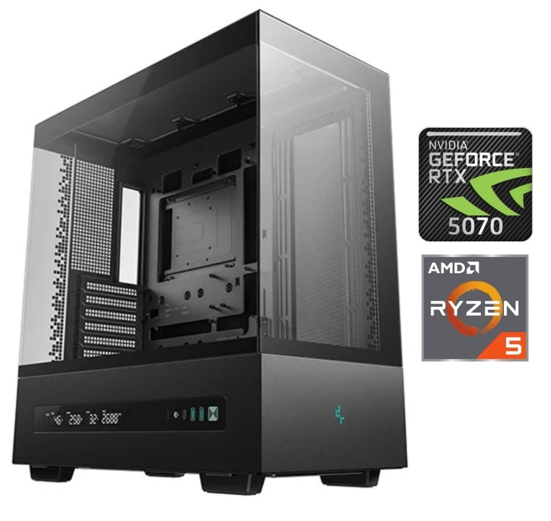 Equipo Gamer Ryzen 5 9600, 16GB, 500GB, RTX 5060 8GB