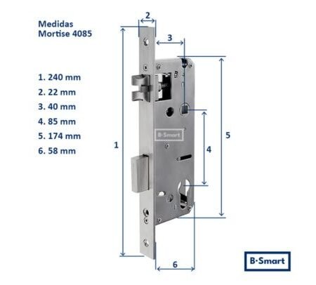 BSMART 4085 MORTISE