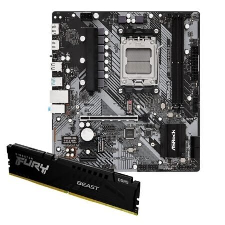 Combo Hardware Asrock B650M-H Kingston Fury Beast DDR5 16GB 5600MHz Micro ATX