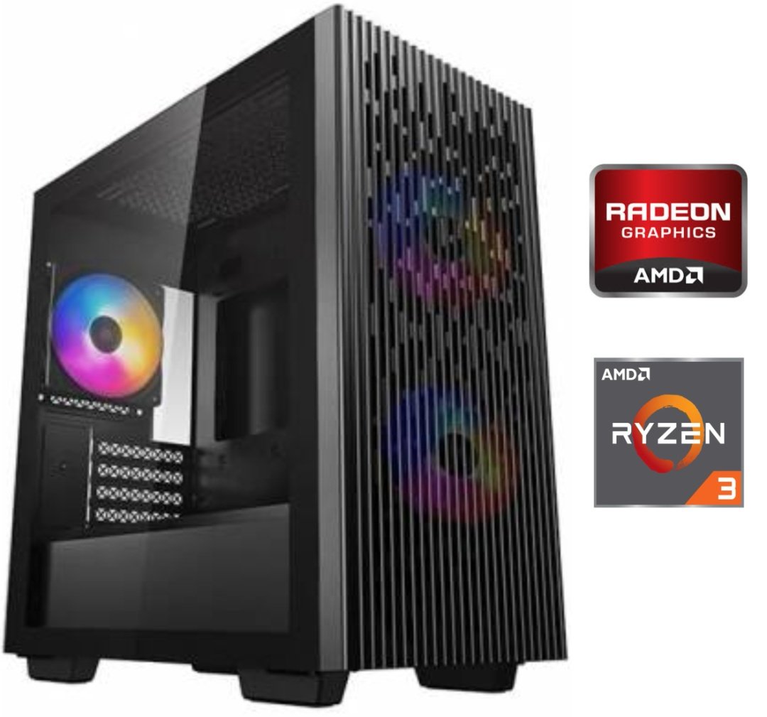 Equipo Gamer Ryzen 3 5300G, 16GB, 500GB, Gráficos Radeon